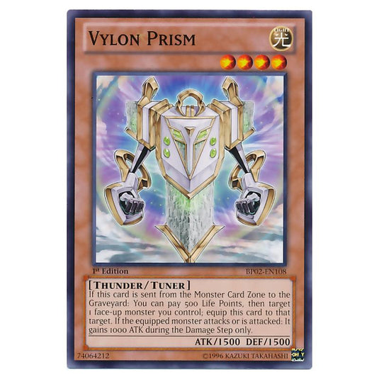 Yu-Gi-Oh! - Battle Pack 2 - War of the Giants - Vylon Prism (Common) BP02-EN108