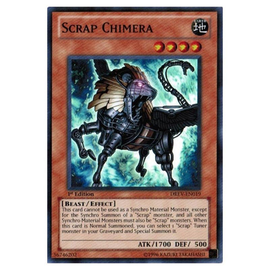 Yu-Gi-Oh! - Duelist Revolution - Scrap Chimera (Super Rare) DREV-EN019