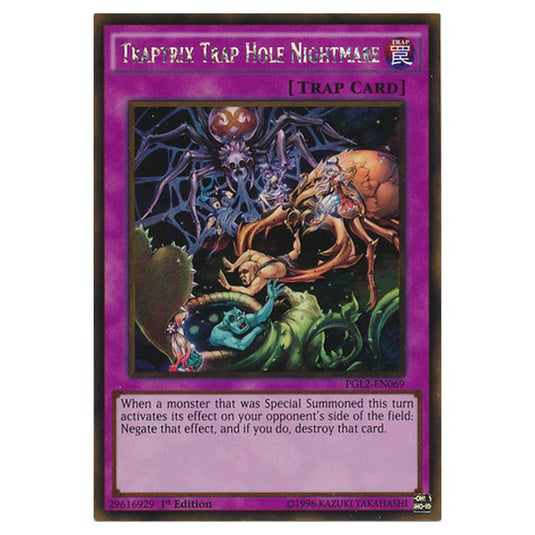 Yu-Gi-Oh! - Premium Gold - Return of the Bling - Traptrix Trap Hole Nightmare (Gold Rare) PGL2-EN069