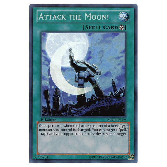 Yu-Gi-Oh! - Abyss Rising - Attack the Moon! (Super Rare) ABYR-EN089