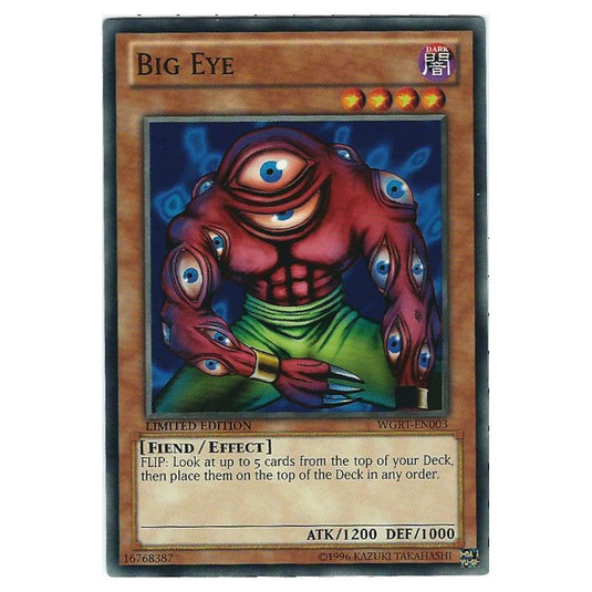 Yu-Gi-Oh! - War of the Giants Reinforcements - Big Eye (Common) WGRT-EN003
