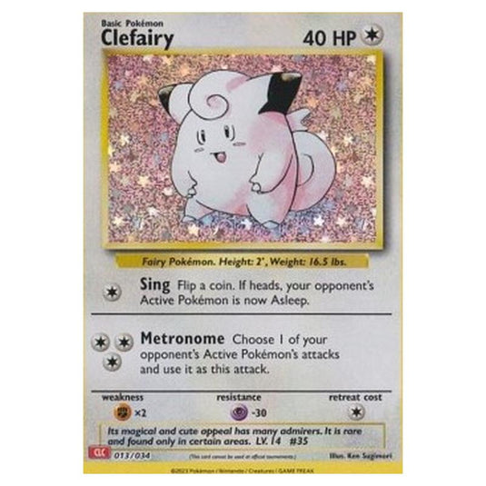 Pokemon - Pokémon Trading Card Game Classic - Charizard & Ho-Oh ex Deck - Clefairy 013