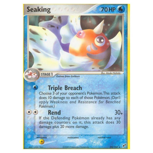 Pokemon - EX Deoxys - Seaking - 024/107