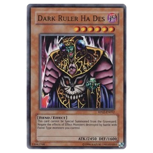 Yu-Gi-Oh! - Retro Pack 2 - Dark Ruler Ha Des (Ultra Rare) - RP02-EN052