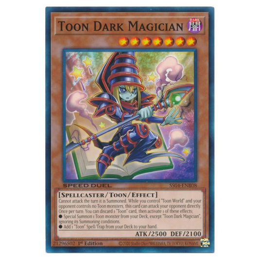 Yu-Gi-Oh! - Speed Duel Starter Decks - Match of the Millennium - Toon Dark Magician (Common) SS04-ENB08