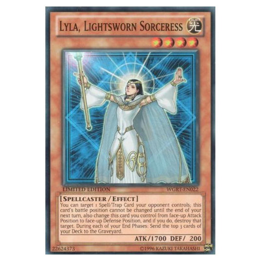 Yu-Gi-Oh! - War of the Giants Reinforcements - Lyla, Lightsworn Sorceress (Super Rare) WGRT-EN022