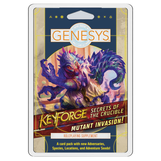 FFG - Genesys RPG Keyforge - Secrets of the Crucible - Mutant Invasion