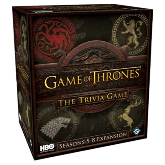 Game of Thrones Trivia Game - Seasons 5-8 Expansion