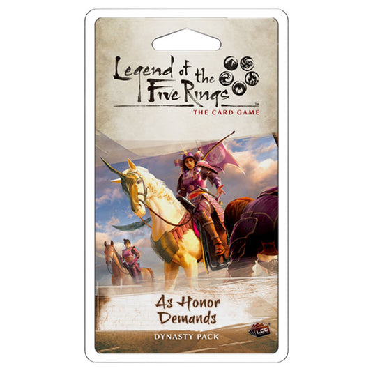 FFG - Legend of the Five Rings LCG - As Honor Demands Dynasty Pack