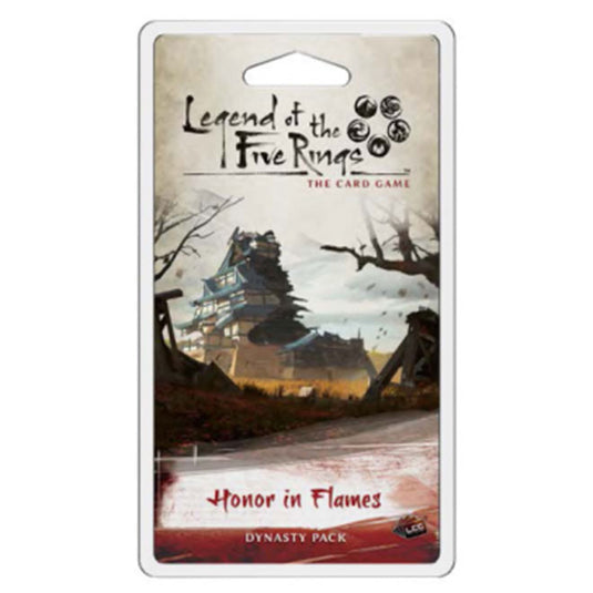 FFG - Legend of the Five Rings LCG - Honor in Flames Dynasty Pack