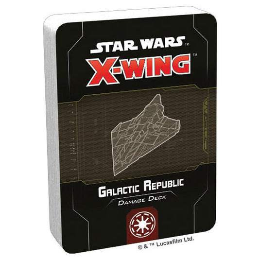 FFG - Star Wars X-Wing - Galactic Republic Damage Deck