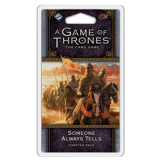 A Game of Thrones LCG 2nd Edition: Someone Always Tells - Chapter Pack