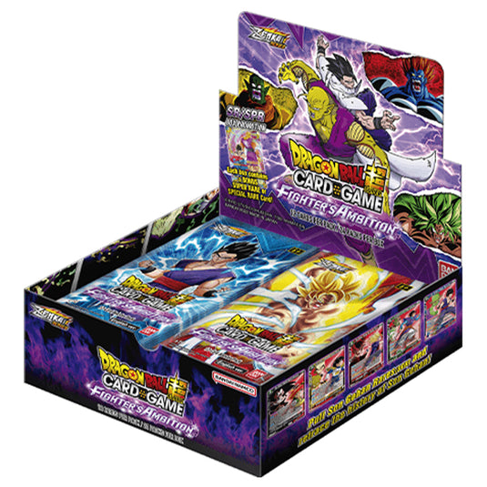Dragon Ball Super Card Game - Zenkai Series - Fighter's Ambition - Booster Box (24 Packs)