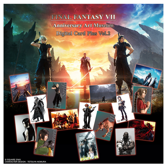 Final Fantasy VII - Anniversary Art Museum Digital Card Plus - Vol. 2 (20 Packs)
