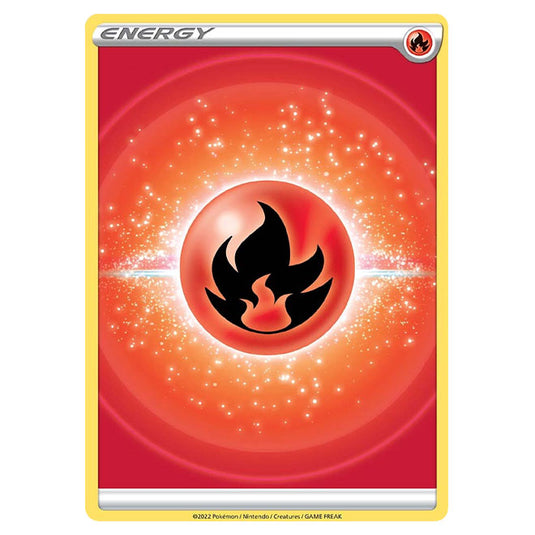 Pokemon - Sword & Shield - Brilliant Stars - Fire Energy Card