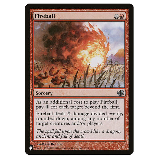 Magic The Gathering - The List - Fireball - 380/380