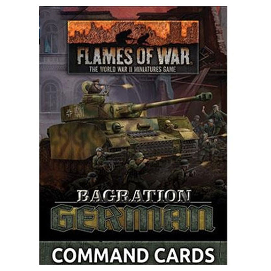 Flames Of War - Bagration - German Command Cards