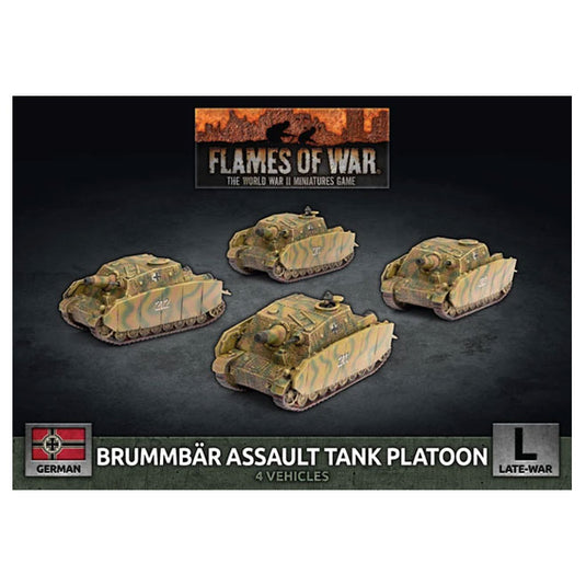 Flames Of War - Brummbar Assault Tank Platoon