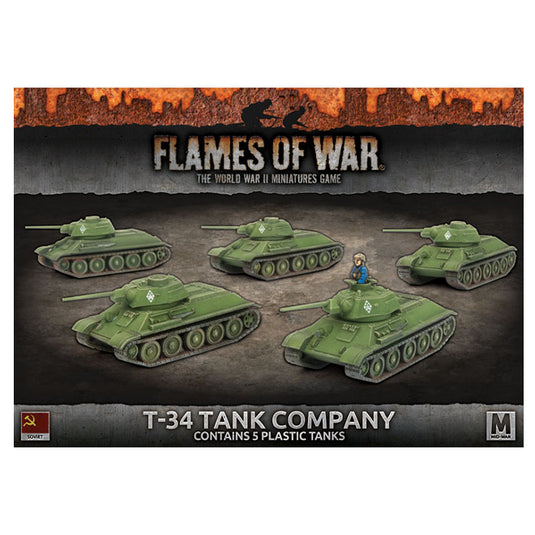 Flames of War - T-34 Tank Company