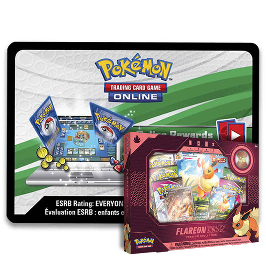 Pokemon - Flareon VMAX Premium Collection - Online Code Card