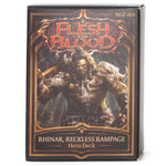 Flesh & Blood - Welcome to Rathe - Hero Deck - Rhinar, Reckless Rampage