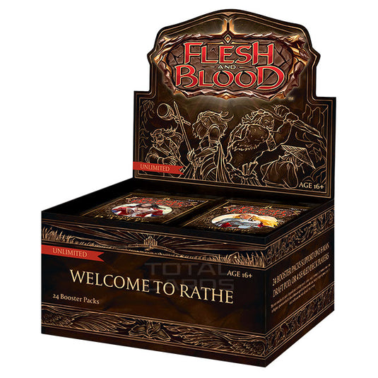 Flesh & Blood - Welcome to Rathe - Unlimited Booster Box (24 Packs)