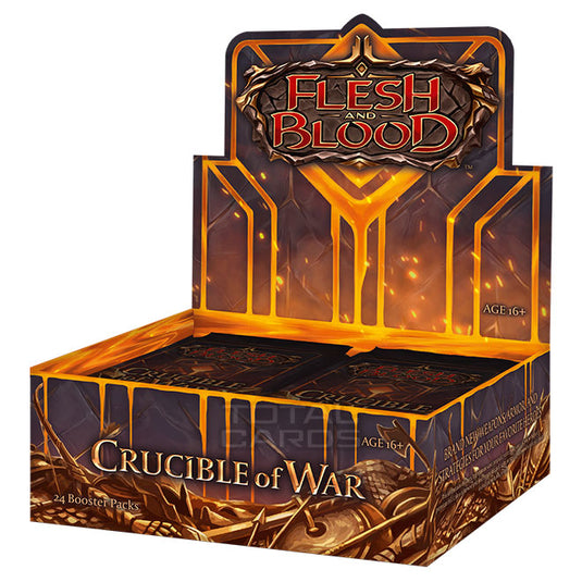 Flesh & Blood - Crucible of War - 1st Edition Booster Box (24 Packs)