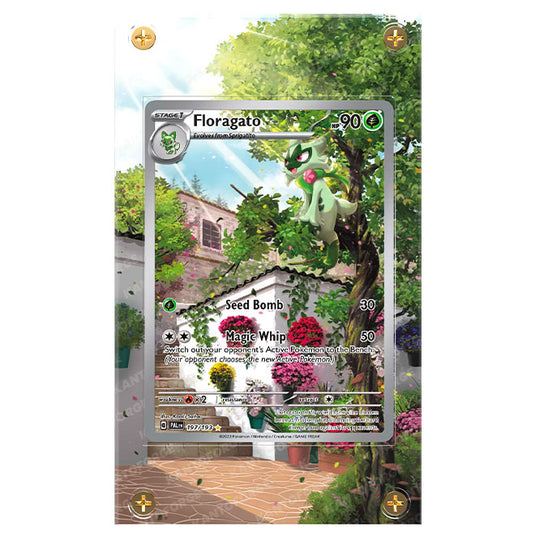 KantoForge - Extended Artwork Protective Card Display Case - Pokemon - Scarlet & Violet - Paldea Evolved -  Floregato 197/193