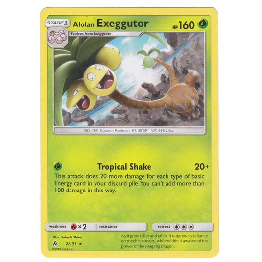 Pokemon - Sun & Moon - Forbidden Light - Alolan Exeggutor - 2/131