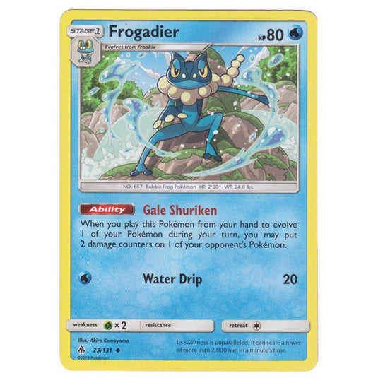 Pokemon - Sun & Moon - Forbidden Light - Frogadier - 23/131