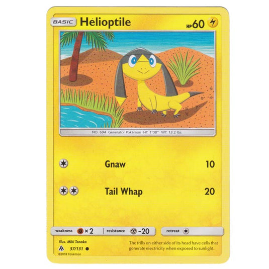 Pokemon - Sun & Moon - Forbidden Light - Helioptile - 37/131