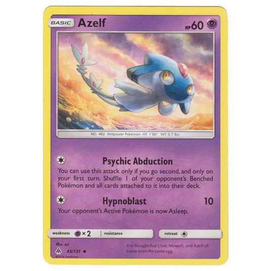 Pokemon - Sun & Moon - Forbidden Light - Azelf - 43/131