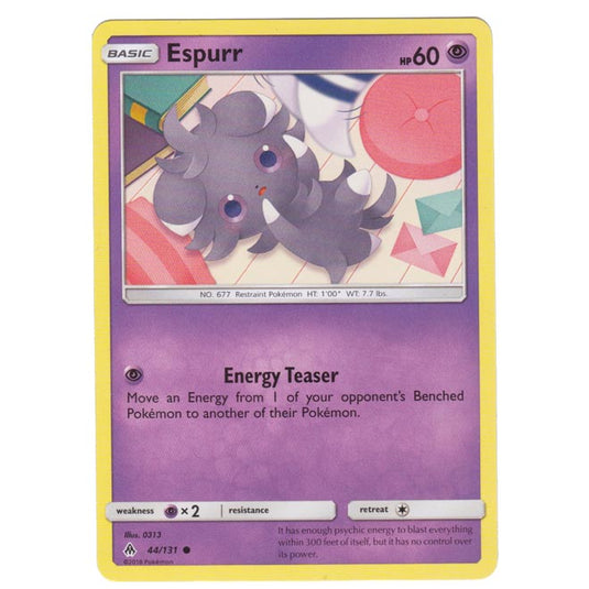 Pokemon - Sun & Moon - Forbidden Light - Espurr - 44/131