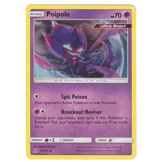 Pokemon - Sun & Moon - Forbidden Light - Poipole - 55/131