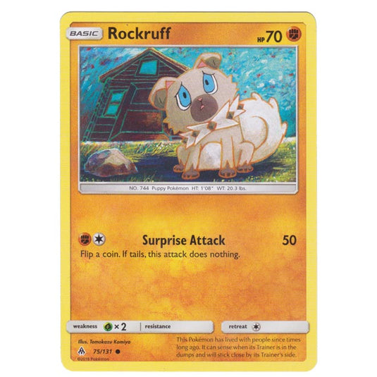 Pokemon - Sun & Moon - Forbidden Light - Rockruff - 75/131