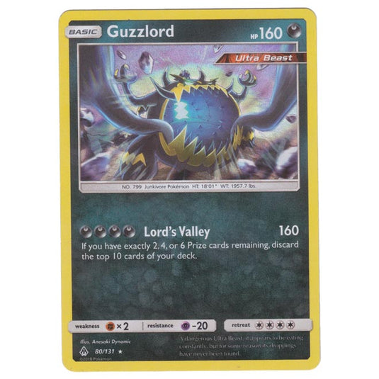 Pokemon - Sun & Moon - Forbidden Light - Guzzlord - 80/131