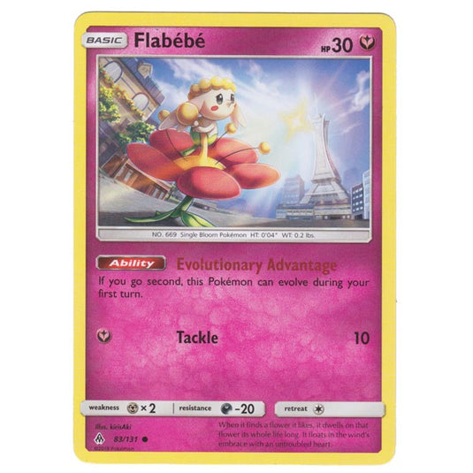 Pokemon - Sun & Moon - Forbidden Light - Flabebe - 83/131