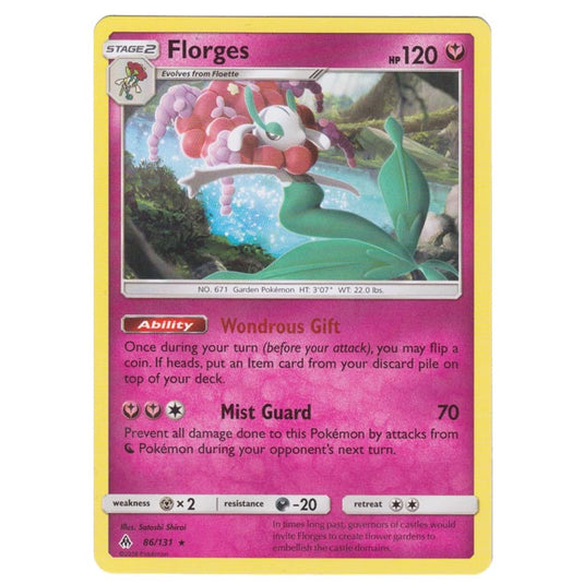 Pokemon - Sun & Moon - Forbidden Light - Florges - 86/131