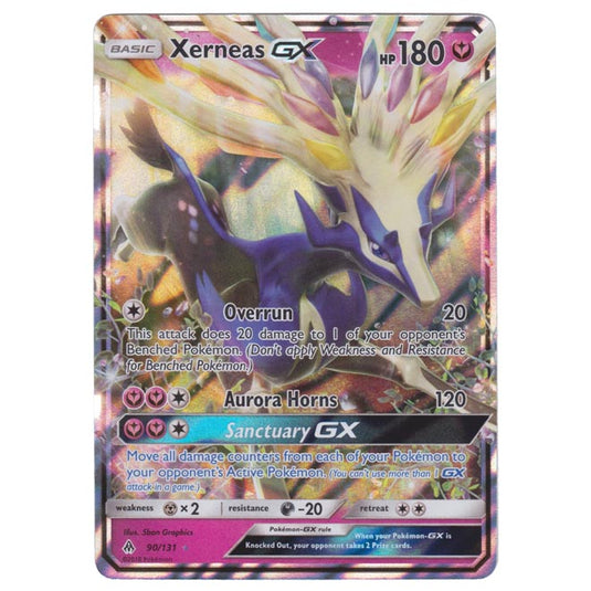 Pokemon - Sun & Moon - Forbidden Light - Xerneas-GX - 90/131