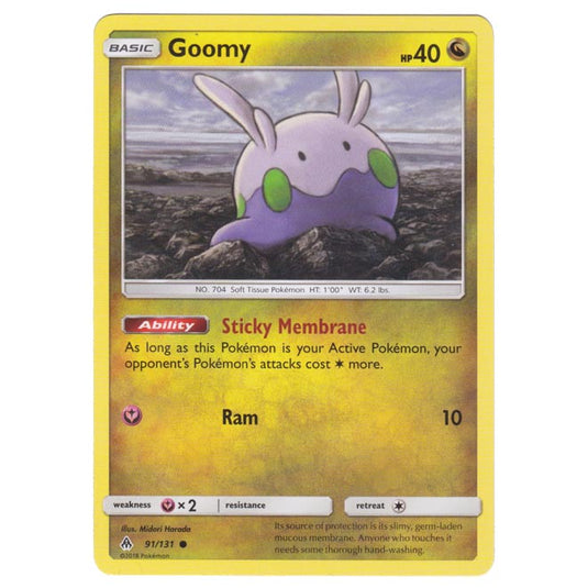 Pokemon - Sun & Moon - Forbidden Light - Goomy - 91/131