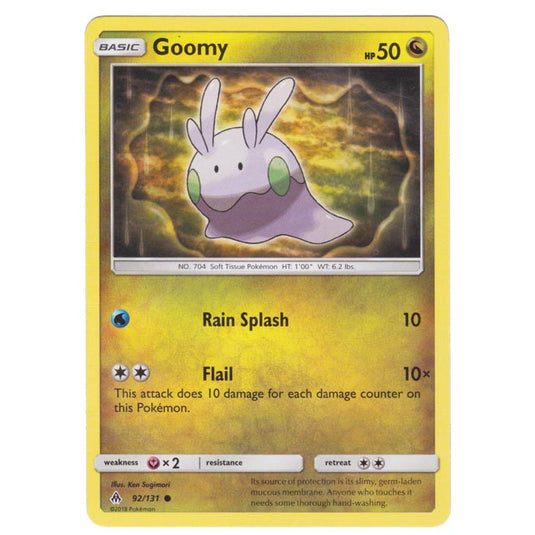 Pokemon - Sun & Moon - Forbidden Light - Goomy - 92/131