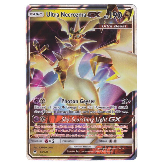 Pokemon - Sun & Moon - Forbidden Light - Ultra Necrozma-GX - 95/131