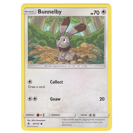 Pokemon - Sun & Moon - Forbidden Light - Bunnelby - 97/131