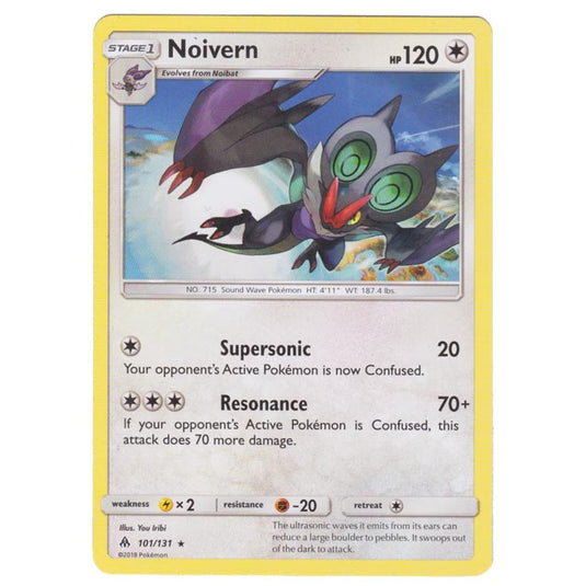 Pokemon - Sun & Moon - Forbidden Light - Noivern - 101/131