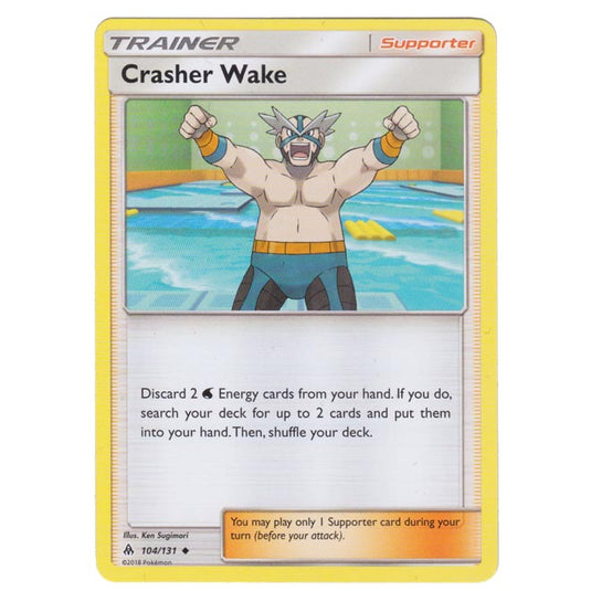 Pokemon - Sun & Moon - Forbidden Light - Crasher Wake - 104/131