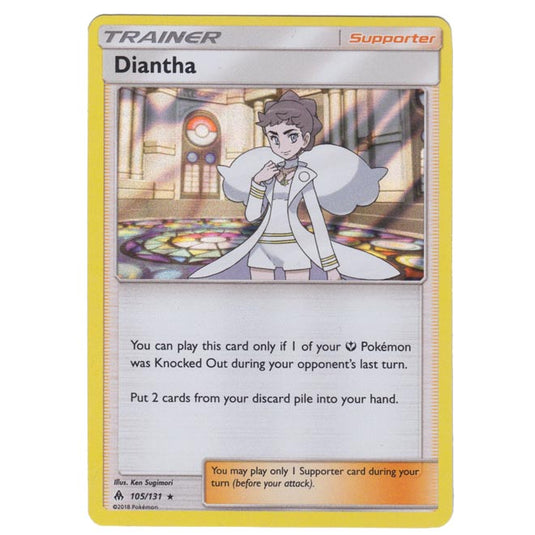 Pokemon - Sun & Moon - Forbidden Light - Diantha - 105/131