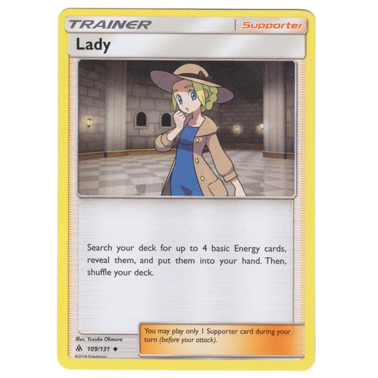 Pokemon - Sun & Moon - Forbidden Light - Lady - 109/131