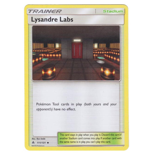 Pokemon - Sun & Moon - Forbidden Light - Lysandre Labs - 111/131