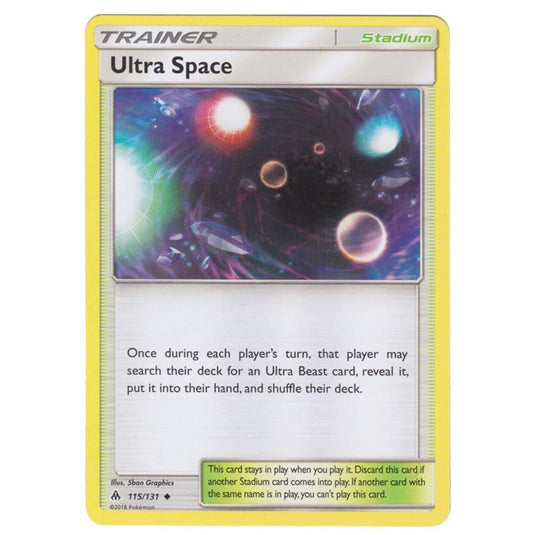 Pokemon - Sun & Moon - Forbidden Light - Ultra Space - 115/131