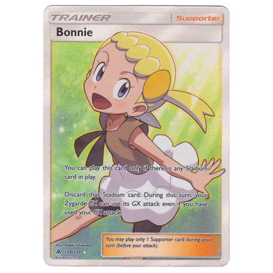 Pokemon - Sun & Moon - Forbidden Light - Bonnie - (Full Art) - 128/131